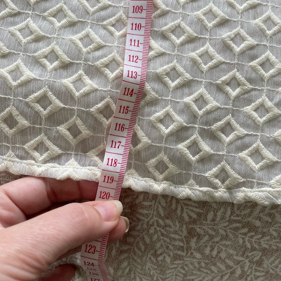 HD in Paris Anthropologie High Low Tunic in Cream - Picture 11 of 11